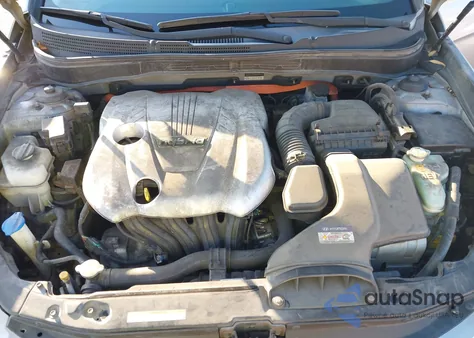 2012 Hyundai Sonata Hybrid from USA, damaged, VIN KMHEC4A40CA034200